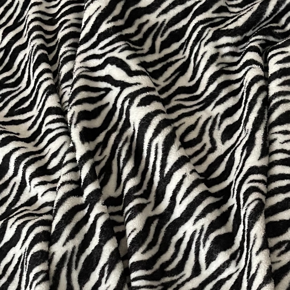 Zebra Print Soft Blanket